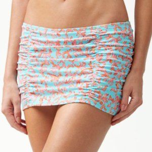 Tommy Bahama Womens Coral Cabana Skirted Hipster